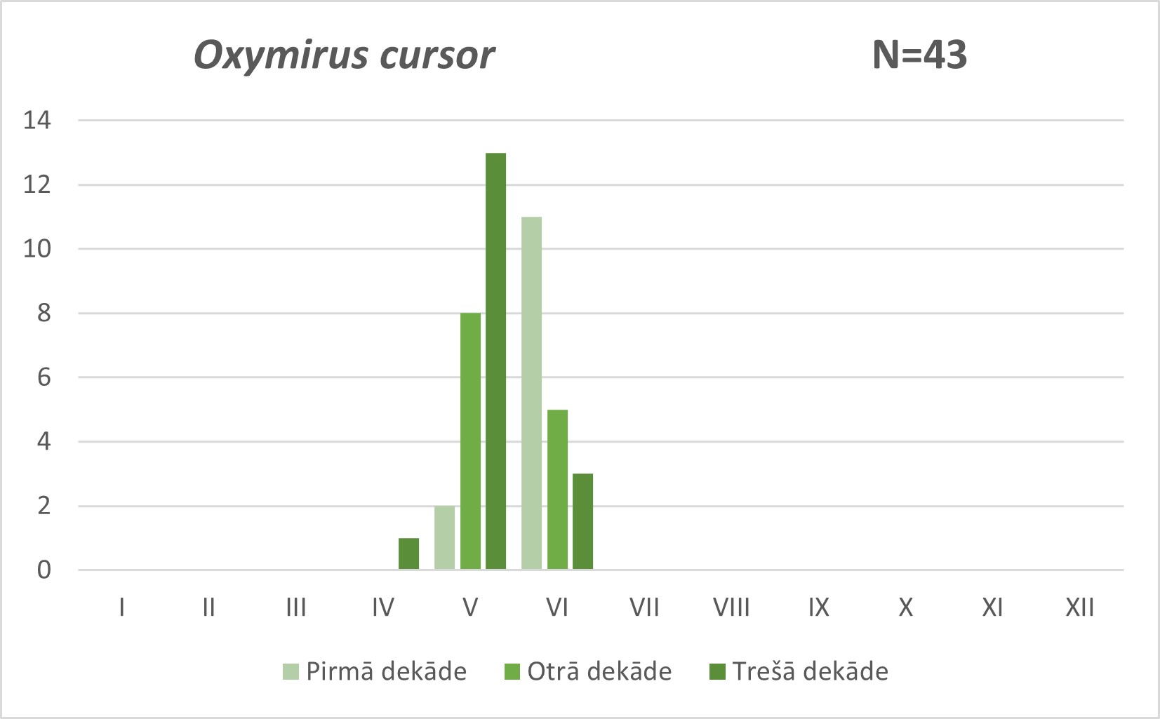 Oxymirus cursor